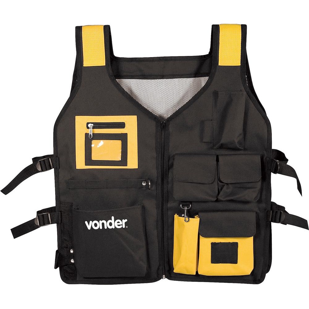 Colete porta ferramentas lona 7 divisões cl013 - Vonder