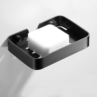 Saboneteira De Banheiro De Alumínio Preto, saboneteiras decorativas de parede, cesta quadrada, cesta de chuveiro em Oferta na Shopee