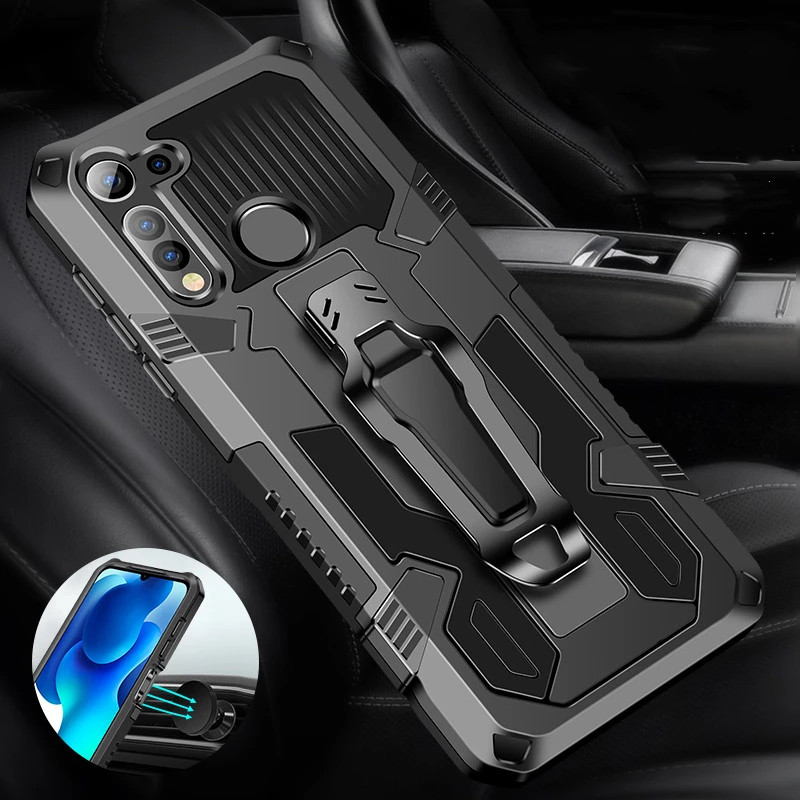 Para Motorola Moto G8 G9 PLUS Power Play E6S G8 LITE E7 mote Gg STYIUS Belt Clip Suporte Magnético Carro Capa De