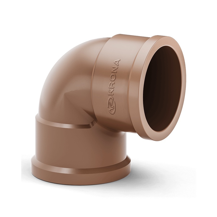 Joelho 25mm 90º Soldável em PVC Krona