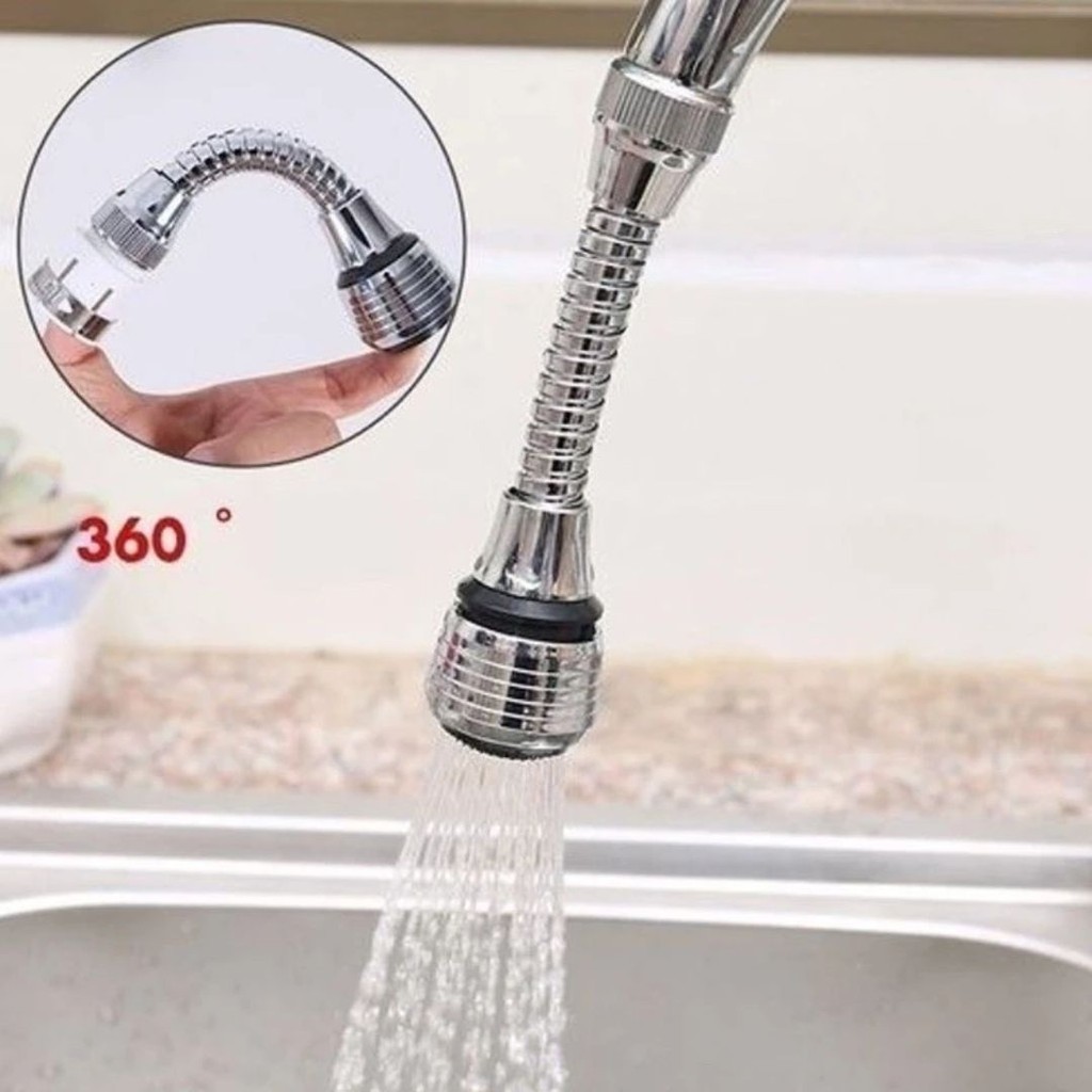 Extensor Para Torneira Difusor Giratório Bico 360 Graus