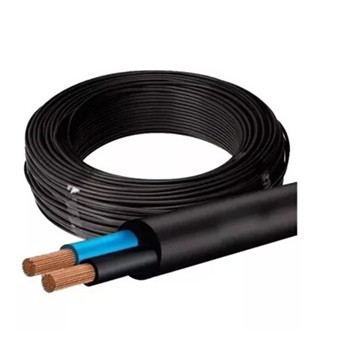 Fio Cabo Pp 2 Vias x 2,50mm Extensão Tomada plug 10 Mts