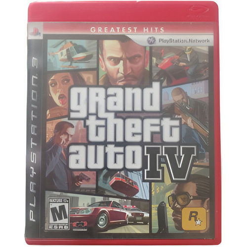Ps3 Gta Iv 4 Grand Theft Auto 4 Midia Fisica Greatest Hits
