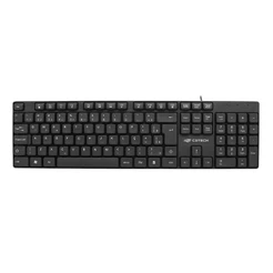 Teclado USB Multimidia C3Tech KB-M10BK - ABNT2 - Preto