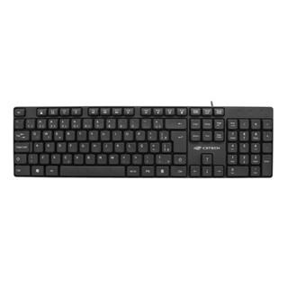 Teclado USB Multimidia C3Tech KB-M10BK - ABNT2 - Preto em Oferta na Shopee