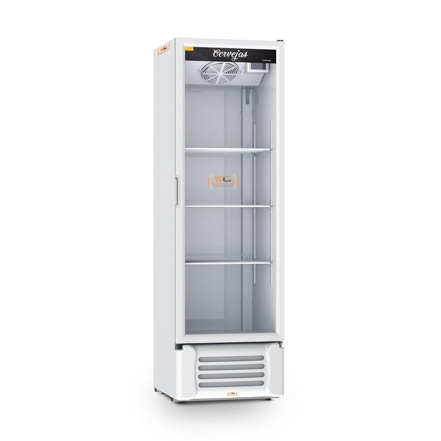 Visa Cooler Expositor Cervejeiro Porta Vidro VCC400V Branca Refrimate