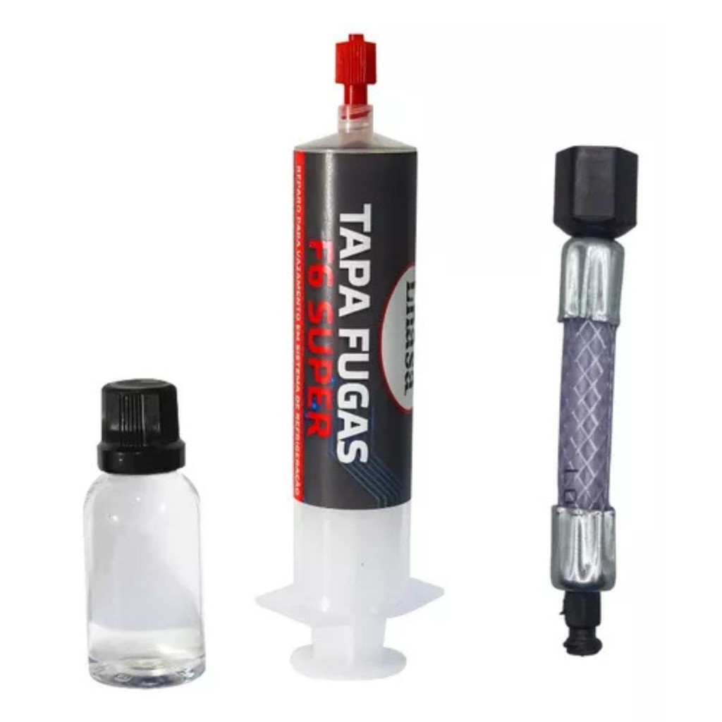 Tapa Fugas F6 Seringa de 8ML com Mangueira