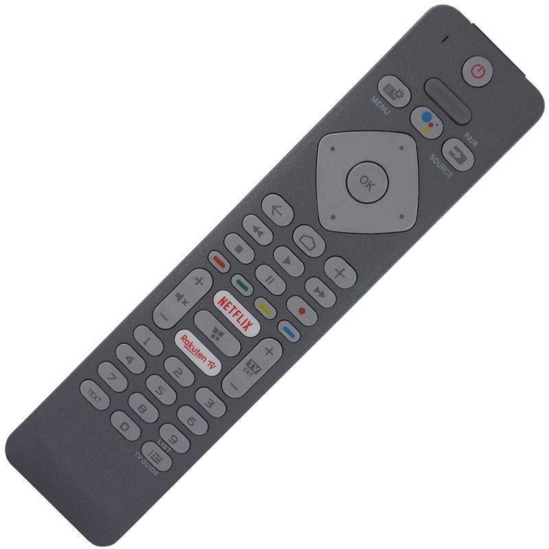 Controle Remoto TV LED Philips RC4154401/01R / 58PUS7304 com Netflix e Rakuten TV