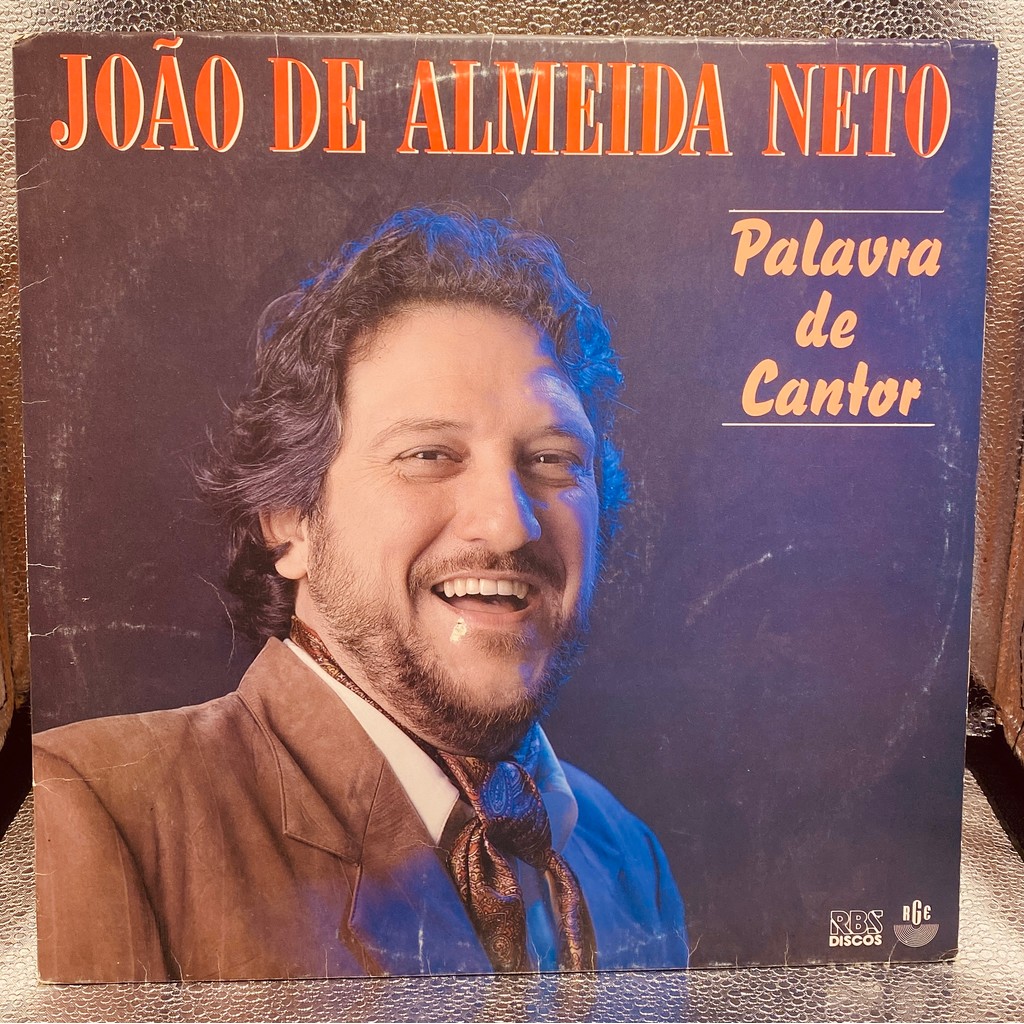 Lp - João de Almeida Neto - Palavra de Cantor