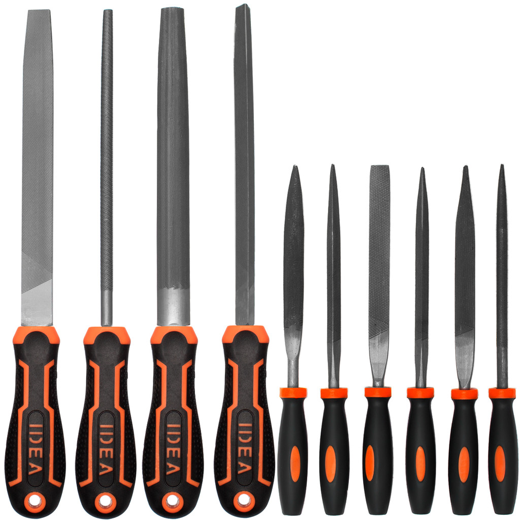 Jogo de Lima Chata Profissional Cabo Emborrachado Molar Enxada Foice Facão Joias em Oferta na Shopee