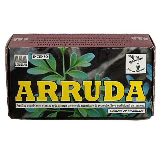 Defumador Natureza Arruda | Proteção | Purificação | Força Espiritual em Oferta na Shopee