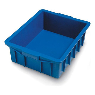 Kit 5 Caixa Plástica Fechada Organizadora Ecommerce Separação Logística Atacado Industrias Picking