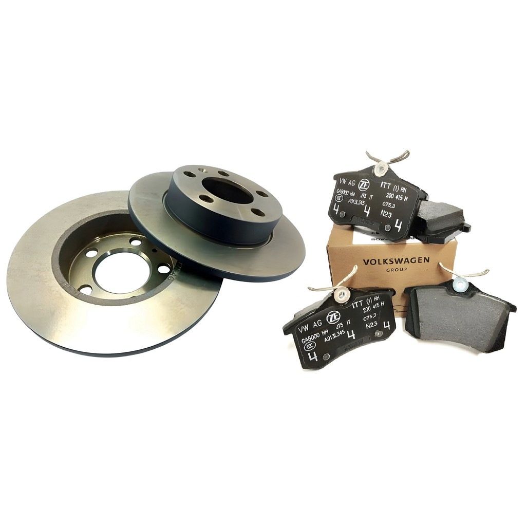 Kit Disco Pastilha Traseira Volkswagen Virtus 2020 a 2022