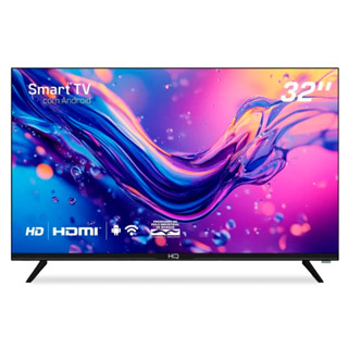 Smart Tv HQ 32'' HD HQS32NKHM Slim processador Quad-Core CA55 3 HDMI em Oferta na Shopee