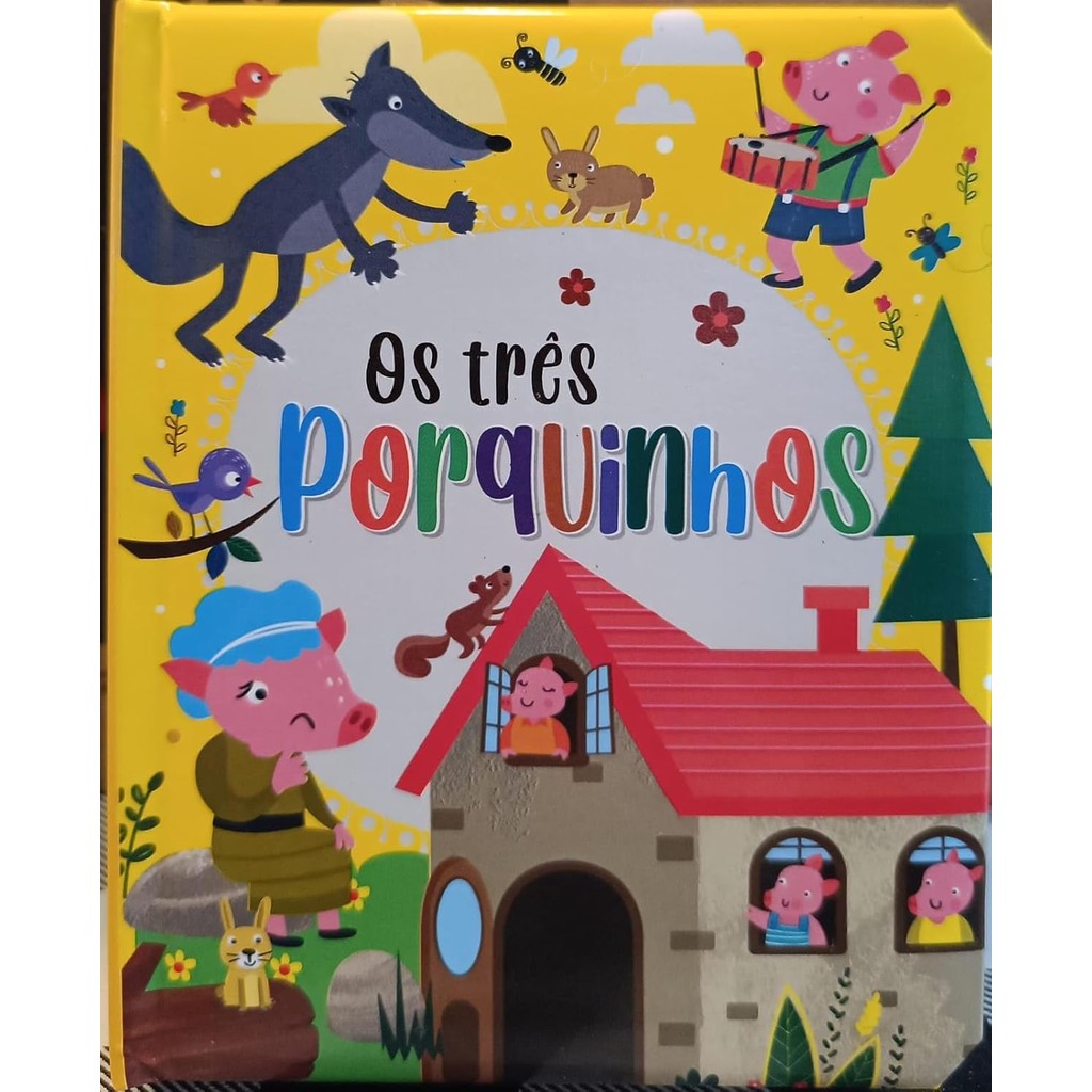 Contos Almofadados | Os Três Porquinhos em Oferta na Shopee