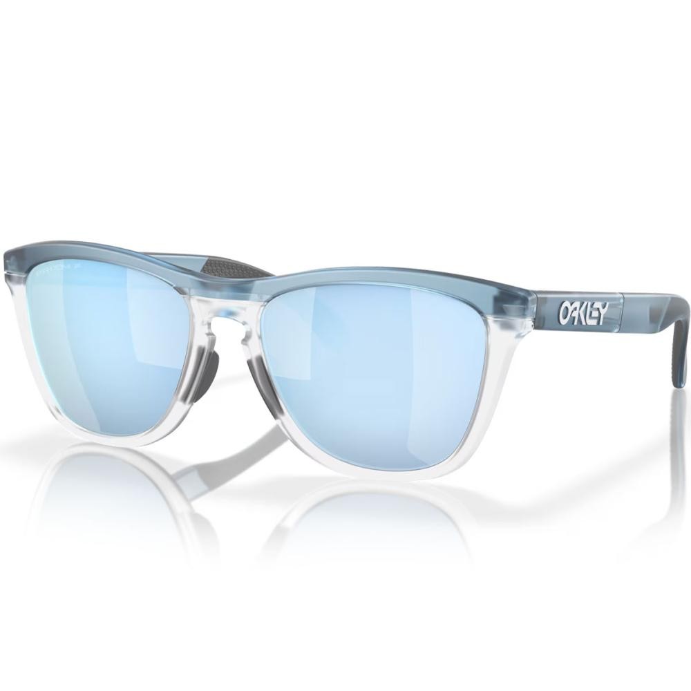 Óculos Oakley Frogskins Range Transparent Stonewash/Prizm Deep Water Polarized