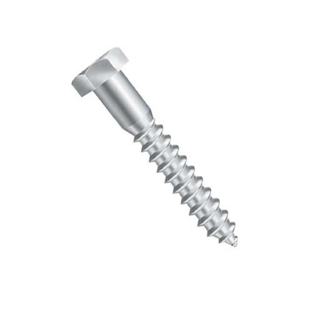 Parafuso 5/16x40mm Rosca Soberba Sextavada Zincado - JOMARCA