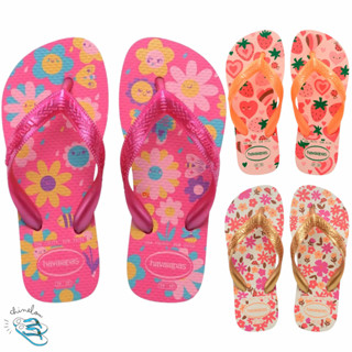 Sandalia Chinelo Havaianas Flores Verao Delicado Meninas Original em Oferta na Shopee