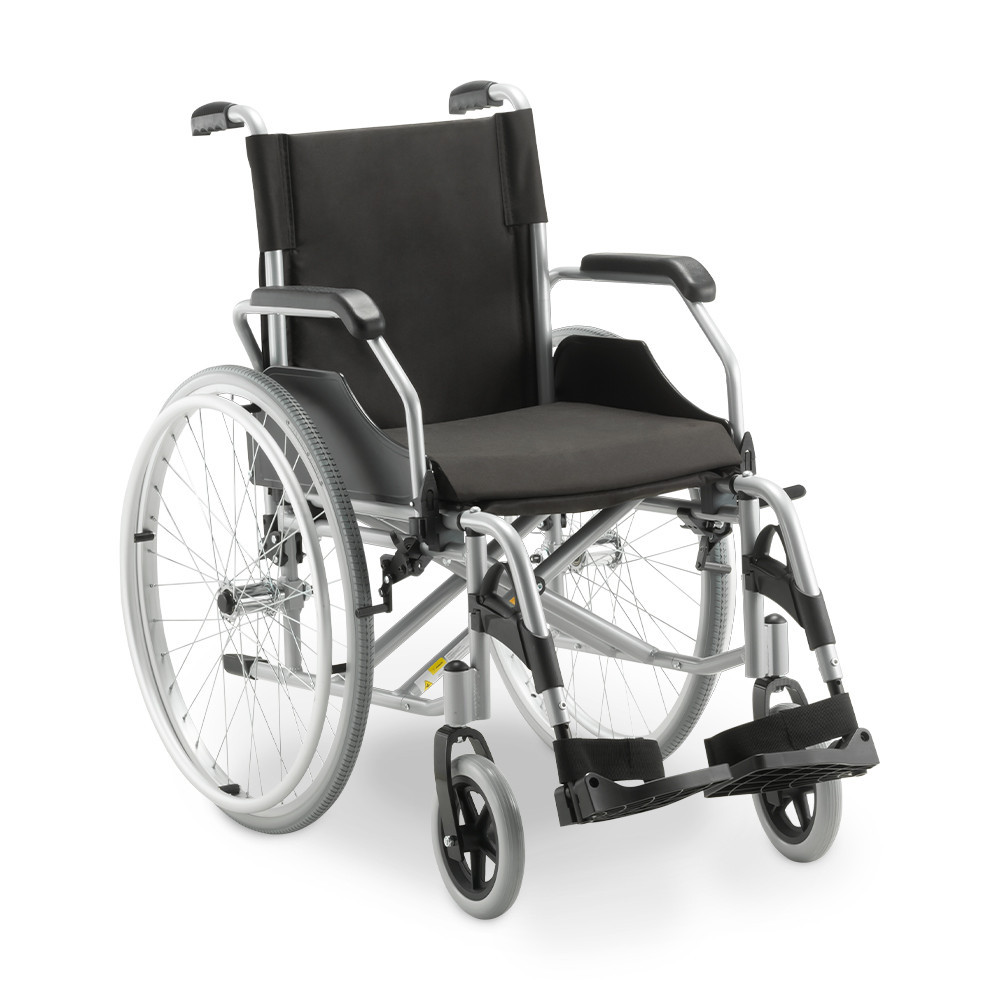 Cadeira de Rodas em Alumínio Dobrável até 120 Kg Assento 48 cm D600 Dellamed em Oferta na Shopee