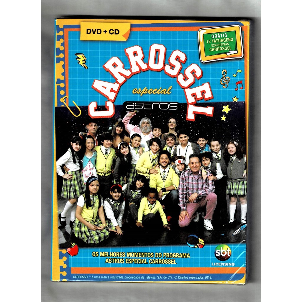 Carrossel DVD + CD Especial Astros