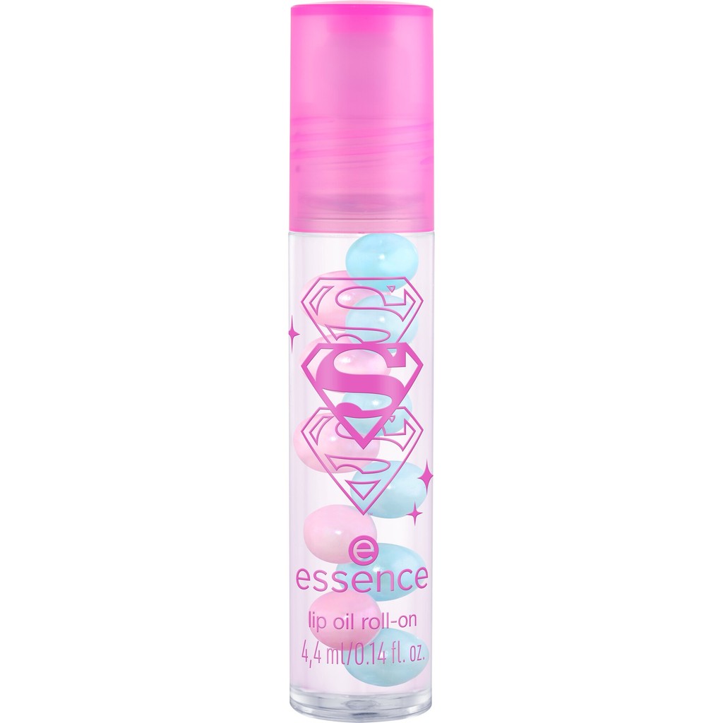 Óleo labial roll-on essence Super-Homem em Oferta na Shopee