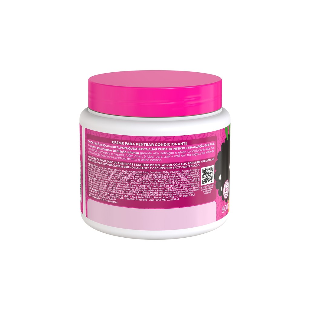 Kit Definição com 3 Cremes para Pentear 500g - Beauty