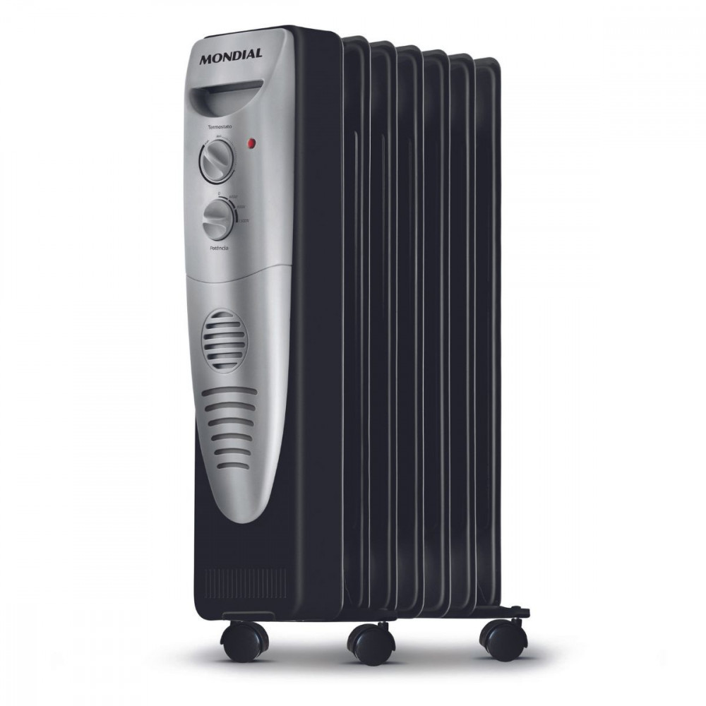 Aquecedor a Óleo Mondial  A-06 Silencioso em Oferta na Shopee
