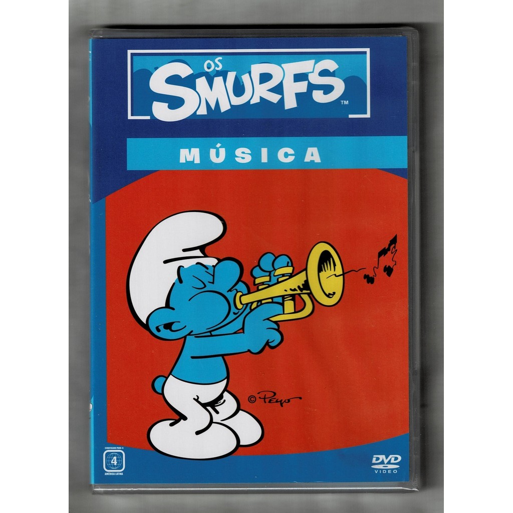Os Smurfs DVD Música