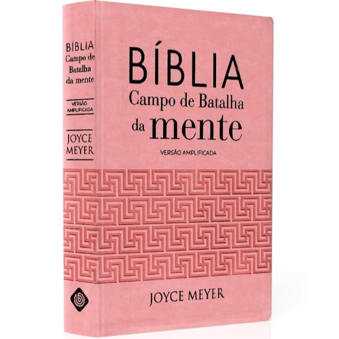 Bíblia Campo de Batalha da Mente | NVA | Letra Normal | Capa Luxo Rosa em Oferta na Shopee
