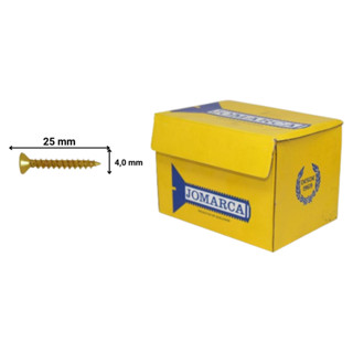 Parafuso 4,0 x 25 Chipboard Chata Phs Parafusos Jomarca Para Madeira - Caixa com 500 pçs em Oferta na Shopee