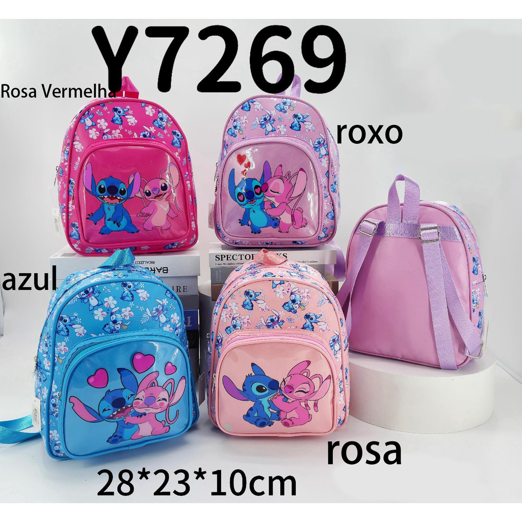 Mochila para meninas Stitch Promoção para meninos 7269 em Oferta na Shopee