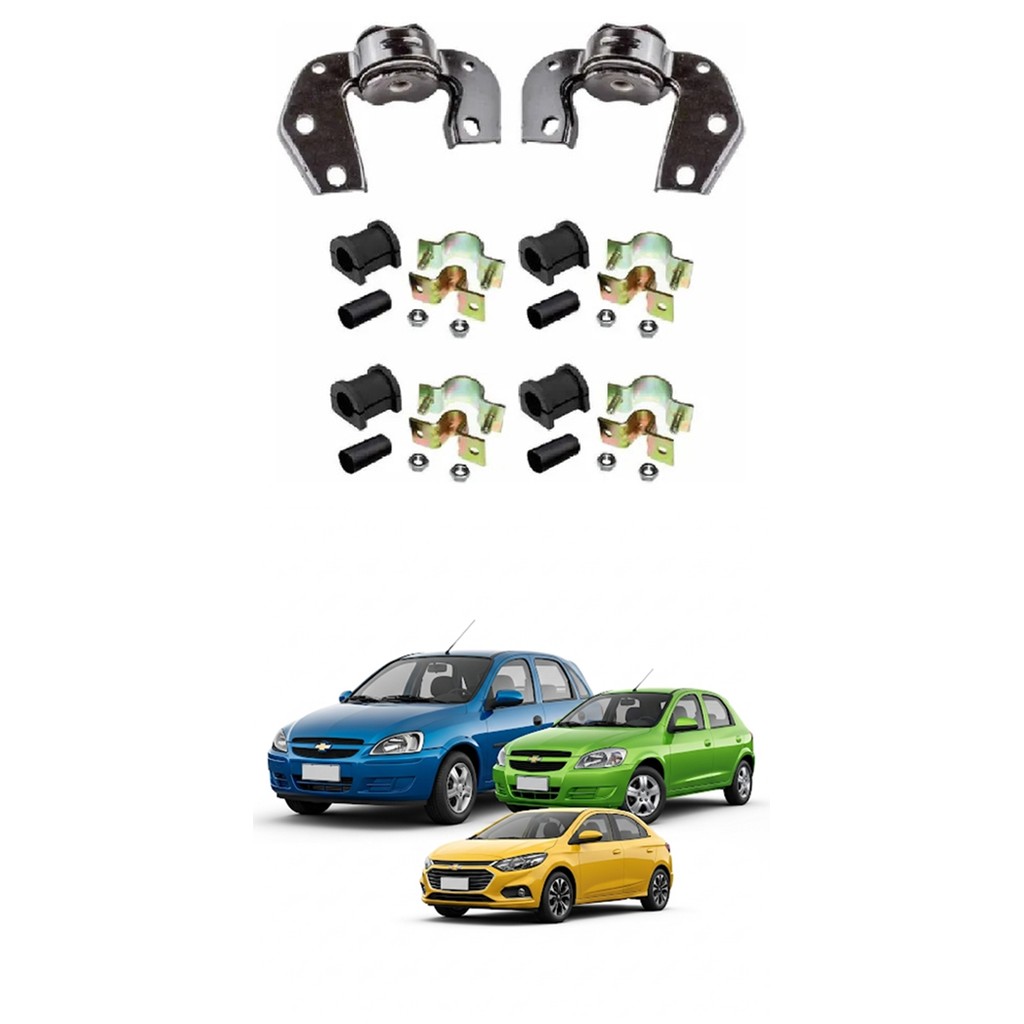 Suporte Tensor+ Bucha Estabilizadora Corsa Celta Prisma     
