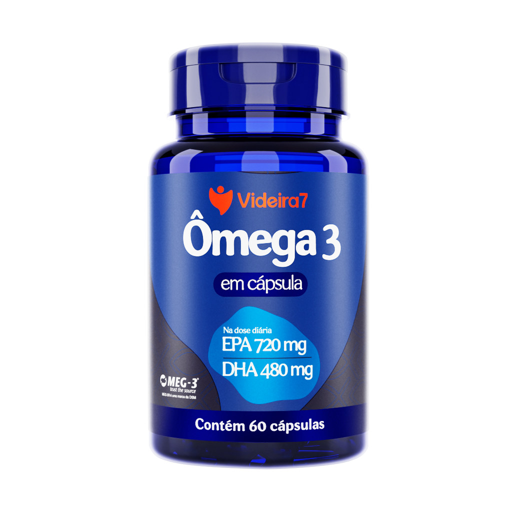 Ômega 3 MEG-3 1000mg – 60 Cápsulas | Videira7 em Oferta na Shopee