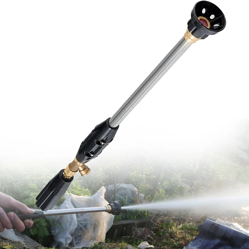 Pulverizador De Bico De Água De Alta Pressão , Pistola , Irrigação De Jardim , Gramado Nebulização Ajustável , Agrícola