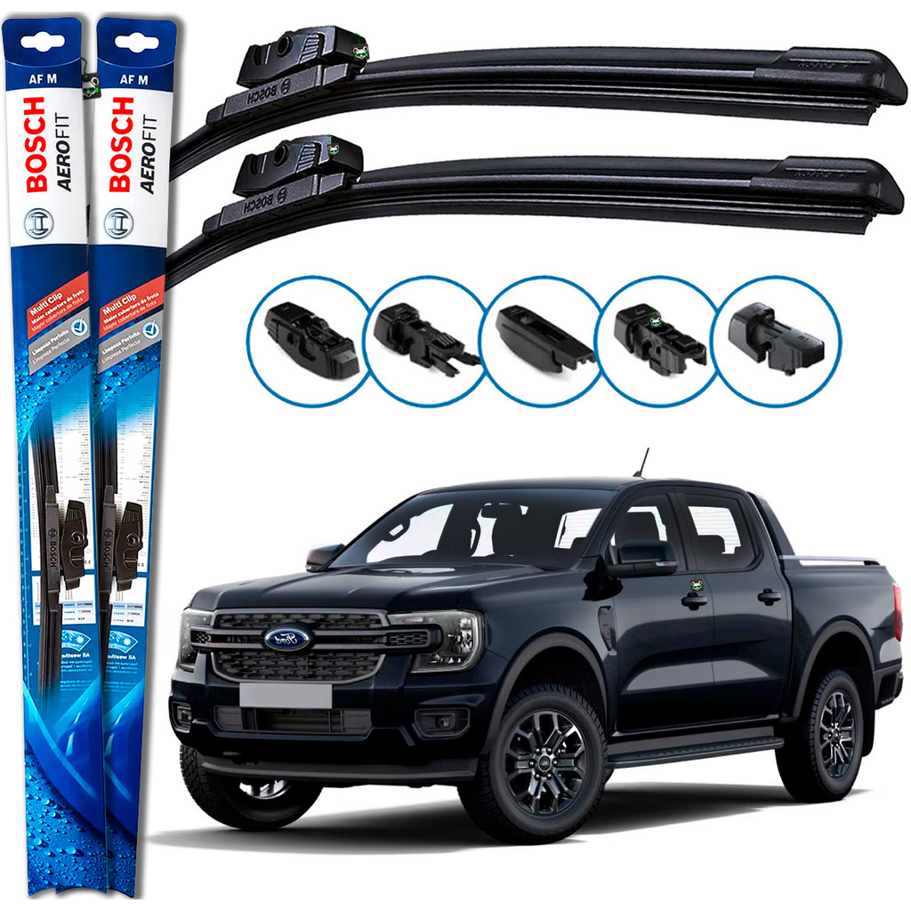 Par Palheta Limpador Parabrisa Bosch Ranger 2023 2024 2025 em Oferta na Shopee
