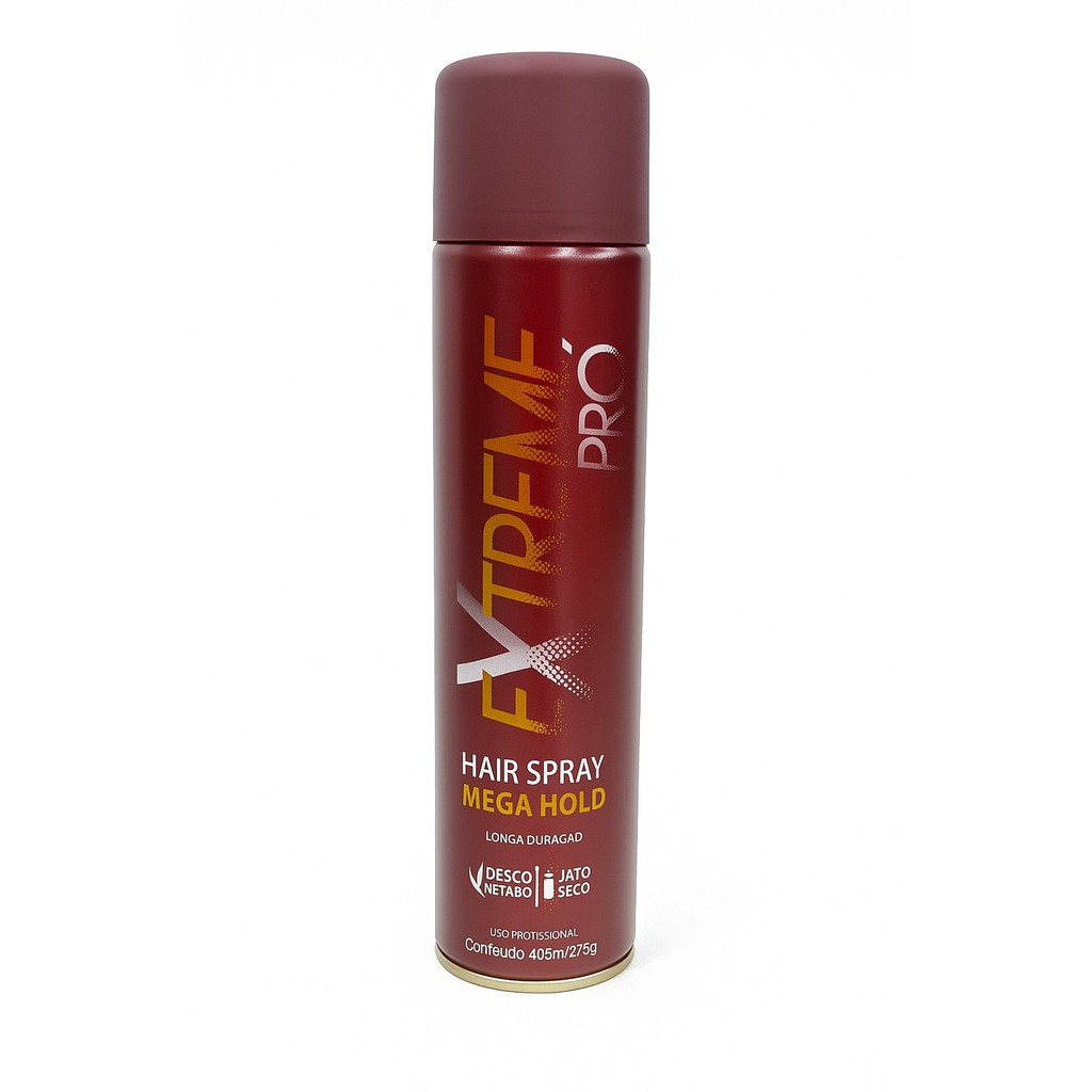 HAIR SPRAY MEGA HOLD EXTREME PRO 400ML em Oferta na Shopee