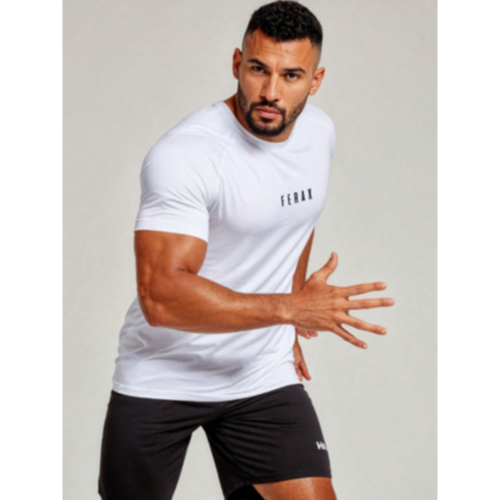 Camiseta Masculina Dryfit  PERSONAL treino academia Fitness corrida crossfit.