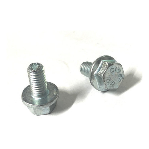 Parafuso Sextavado M6 X 16mm Cabeça Flangeada -  20 Peças