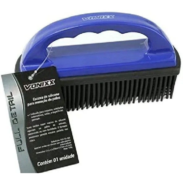 Escova Cerda Silicone P/ Remover Tirar Pelos Gato Cachorro em Oferta na Shopee