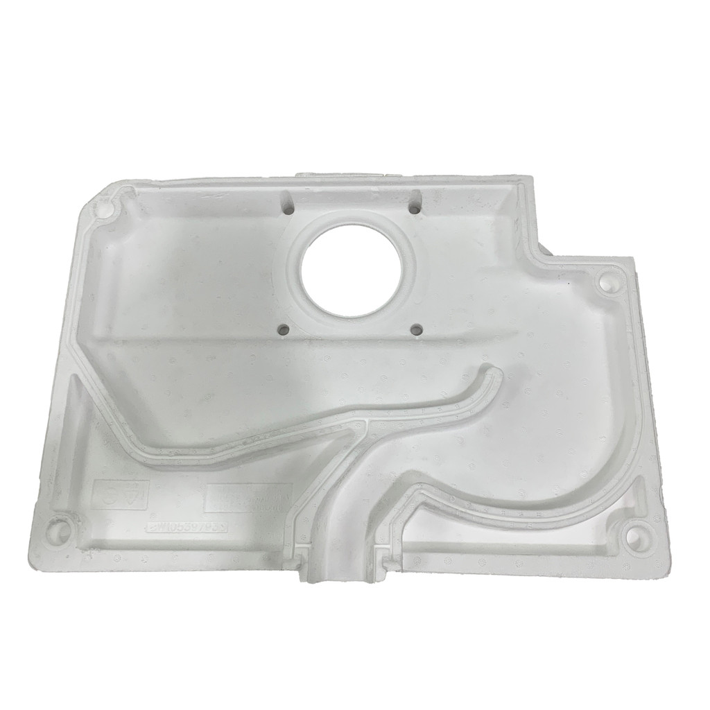 CAPA TRASEIRA DE EVAPORADOR ISOPOR BRANCO W10539793 BRM47 CRM45 BRM48 BRM44