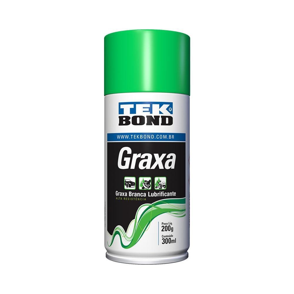 Graxa branca em spray 300 ml - TEKSPRAY - TekBond - Spare Parts and Accessories for Vehicles