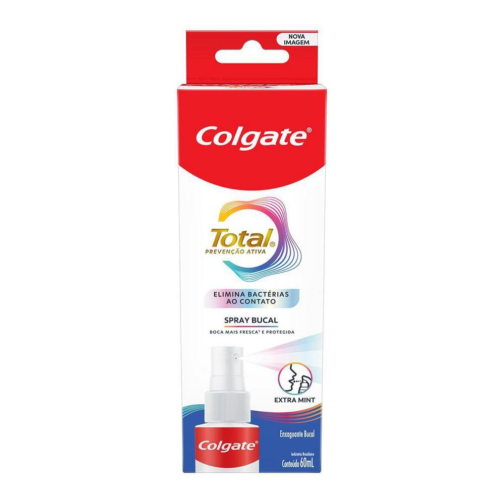 Enxaguante Bucal Colgate Total 12 Spray 60ml - Health