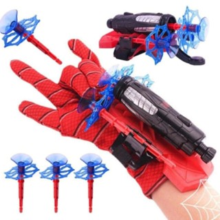 Luva Homem-Aranha com 1 ou 2 Unidades Lançador de Teia com Dardos para Crianças em Oferta na Shopee
