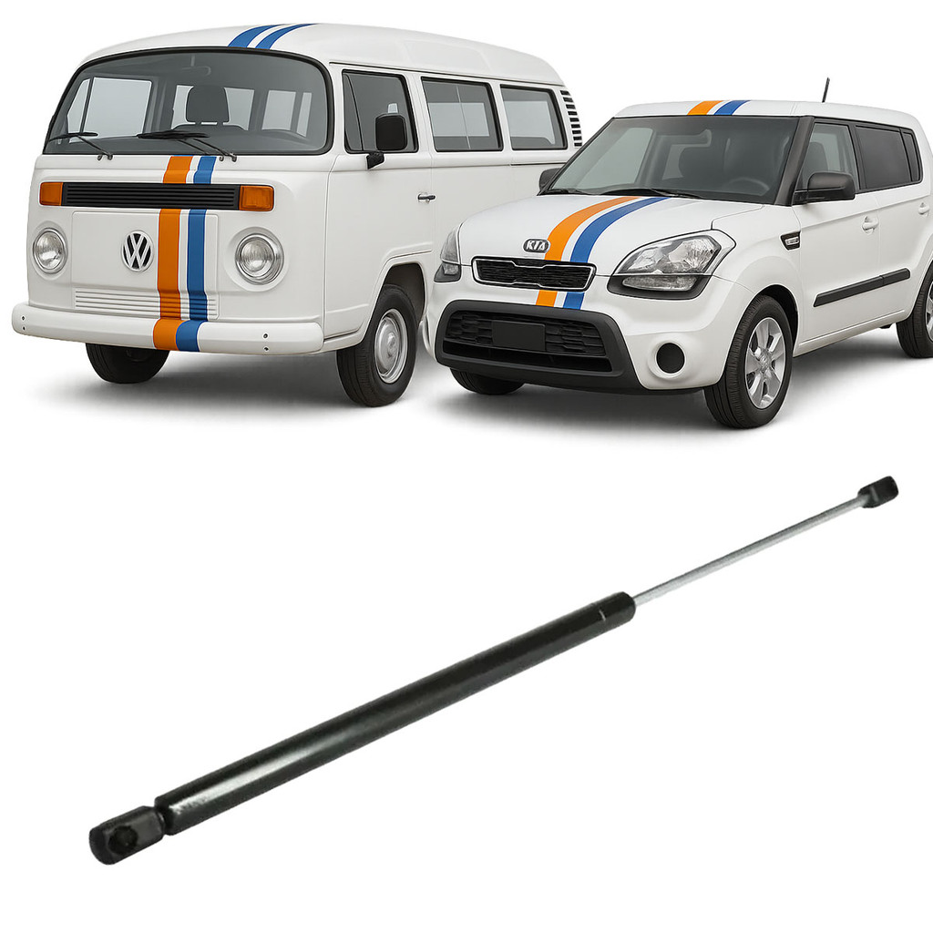 Par Braço Amortecedor Tampa Traseira Porta Malas VW Kombi Kia Soul ZBA.827.550