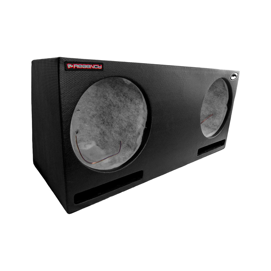 Caixa Trio Duplo Dutada 2 Subwoofer 12" 60 Litros Regency