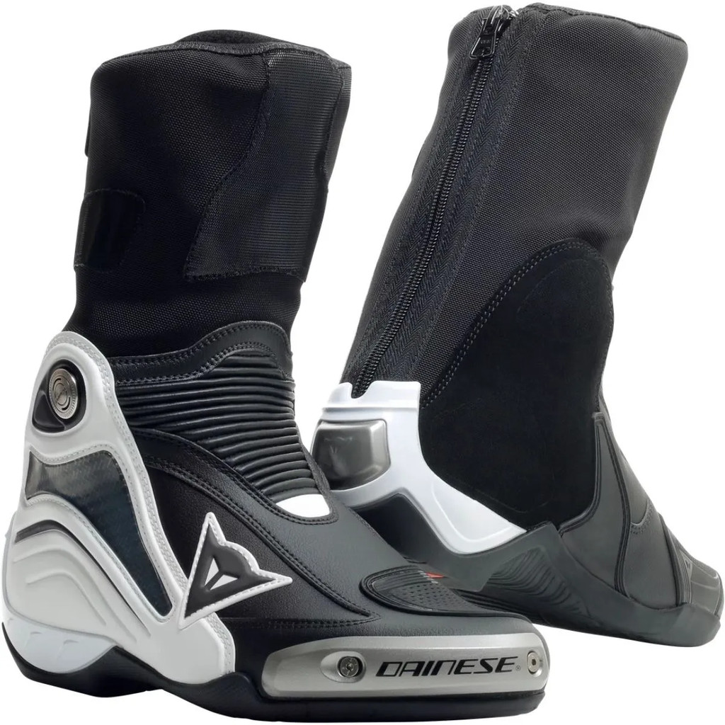 BOTA DAINESE AXIAL D1 BLK/WHITE