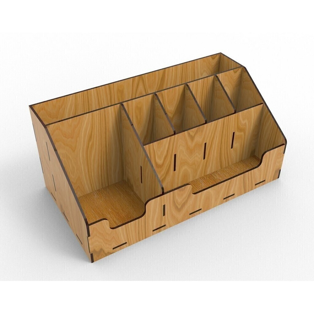 Organizador de mesa em MDF para maior eficiência no trabalho
