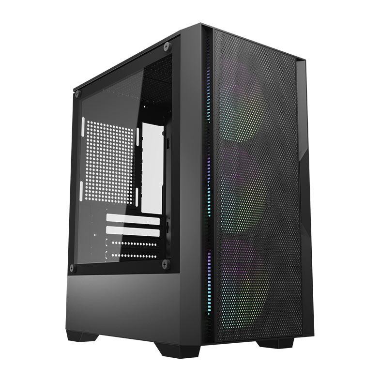 Gabinete Gamer Aigo Darkflash C195M Mesh, Rainbow, Mini-Tower,Com 3 Fans, Preto, AC-C195M-MESH-B-BR1 em Oferta na Shopee