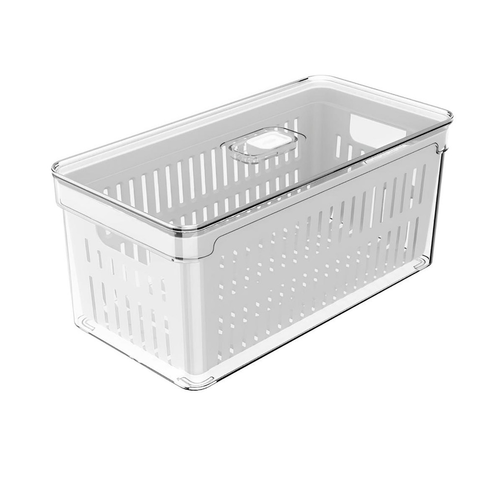 Organizador Alimentos Vegetais Legumes 5L Geladeira c/ Cesto - OU