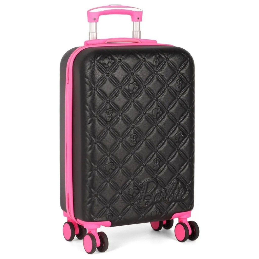 Mala de Mão 360° Viagem Preto Barbie® 10kg